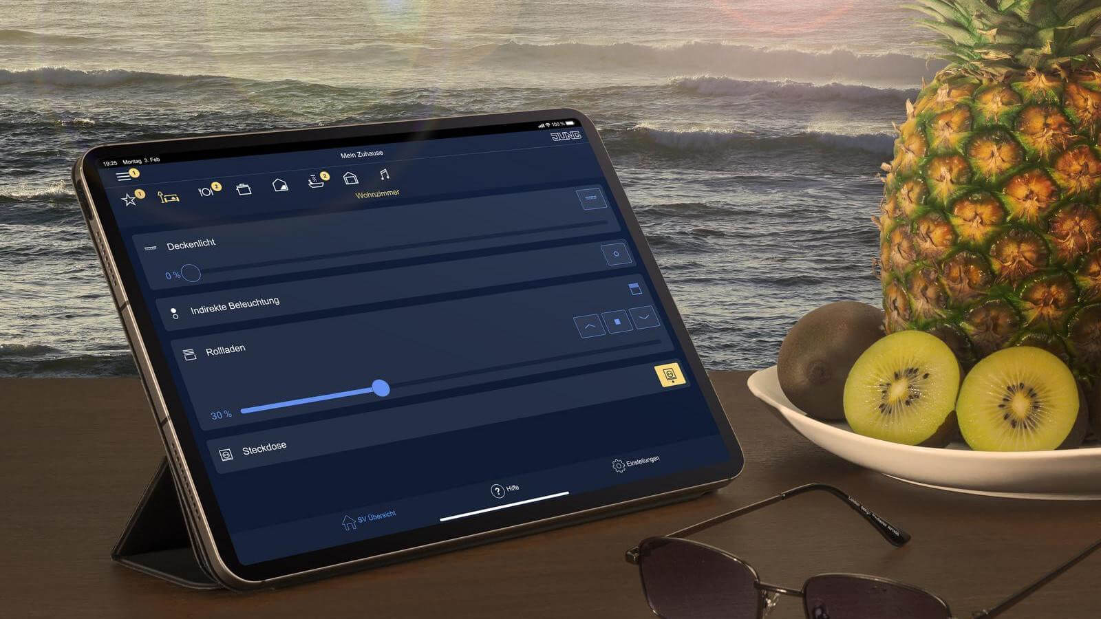 Zusammenschluss von JUNG HOME und dem KNX Smart Visu Server