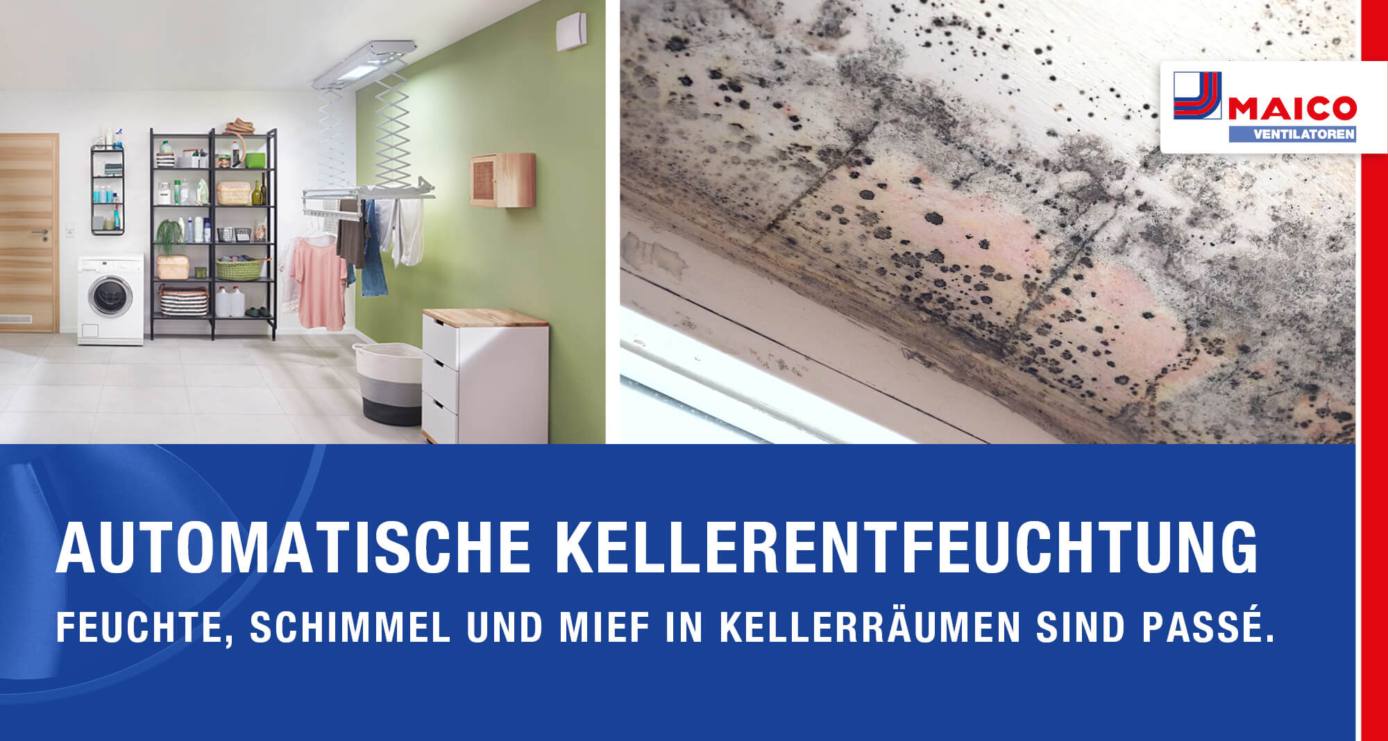 MAICO-Lüftungssysteme AKE 100 und AKE 150