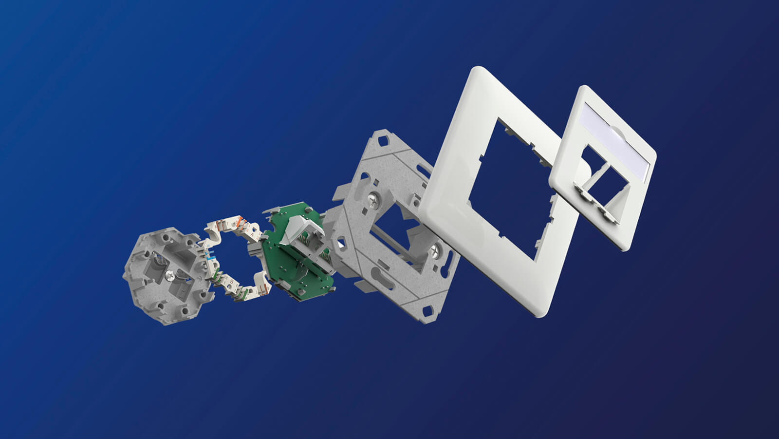 Die innovative RJ45-Datenanschlussdose von METZ CONNECT