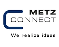 Das Bild zeigt das Logo des Herstellers Metz Connect.
