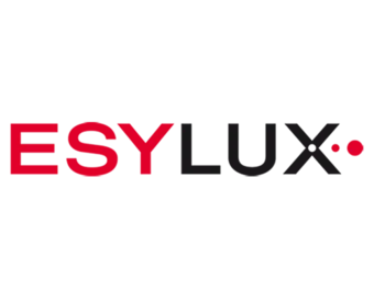 Das Bild zeigt das Logo des Herstellers ESYLUX