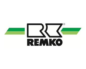 Das Bild zeigt das Logo von REMKO.