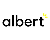 Das Bild zeigt das Logo des Herstellers Albert.