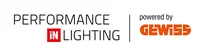 Das Bild zeigt das Logo von Performance in Lighting.