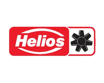 Das Bild zeigt das Logo des Herstellers Helios.