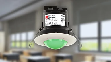 Das Bild zeigt einen OCCULOG® VOC-Sensor zur Prüfung der Luftqualität.