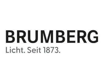 Das Bild zeigt das Logo des Herstellers BRUMBERG.