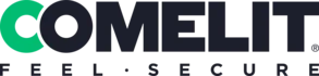 Das Bild zeigt das Logo des Herstellers Comelit.