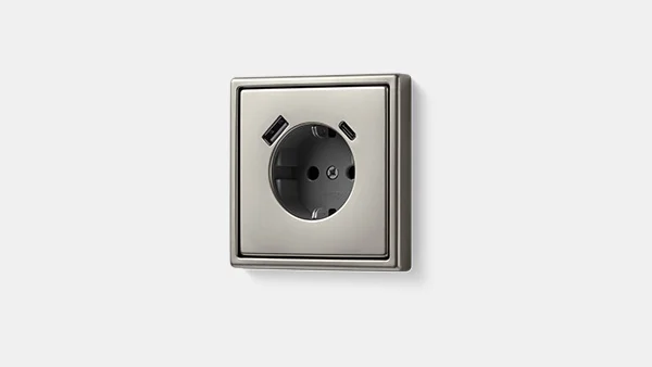 JUNG SCHUKO® Steckdosen mit USB-Anschlüssen JUNG SCHUKO® Steckdosen mit USB-Anschlüssen