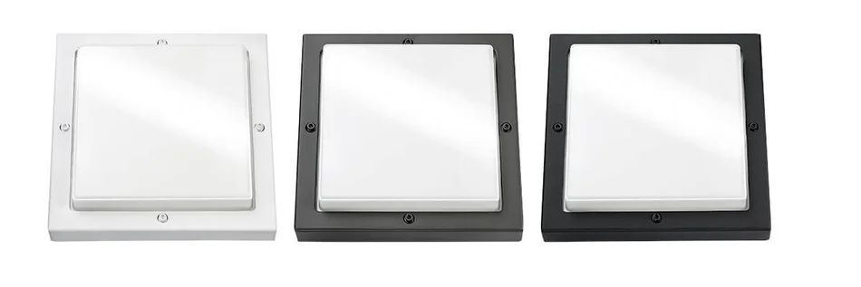 3 verschiedene Basso Schalter von SG-Leuchten vor weißem Hintergrund.