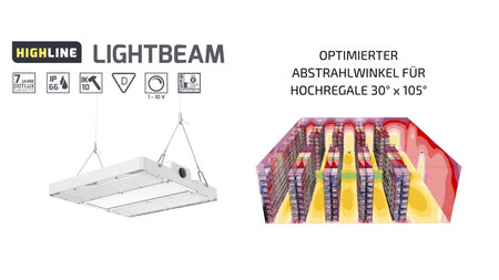 LED Hallenstrahler Lightbeam von Dotlux