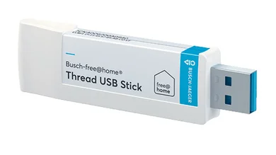 Das Bild zeigt den Busch-free@home® Thread USB-Stick.